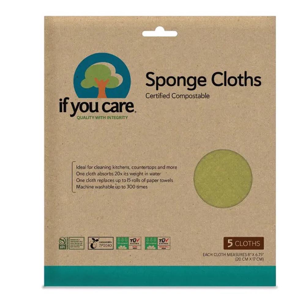 If You Care Sponge Cloth, Pack of 5 Buy online at The Nile