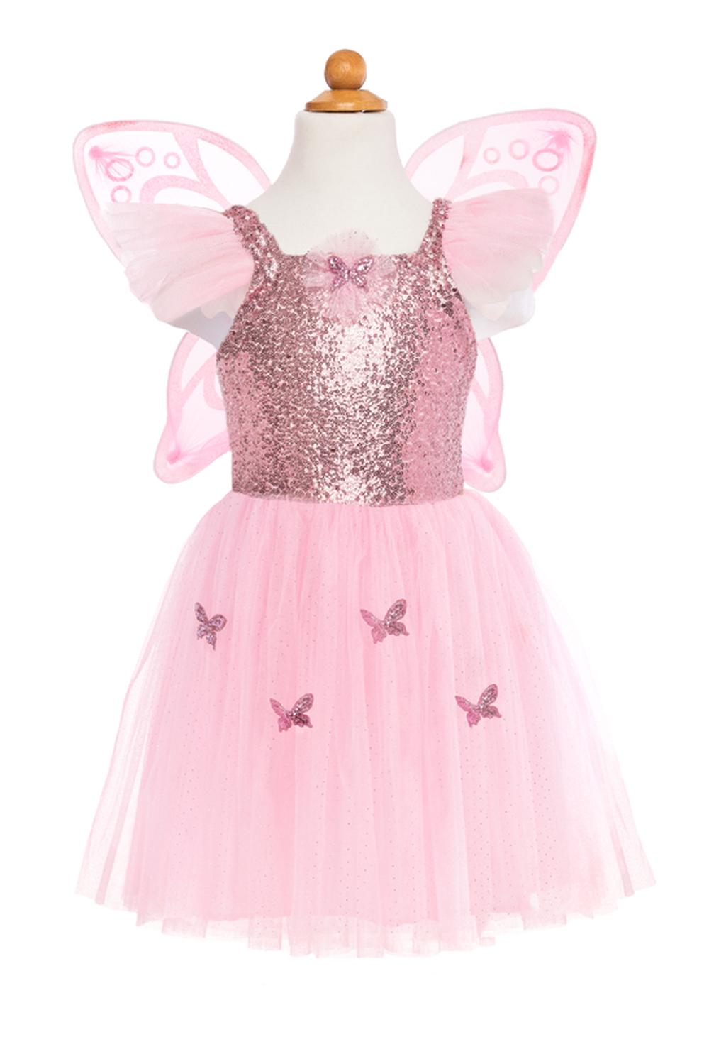 Great Pretenders Pink Shimmer Unicorn Dress & Headband