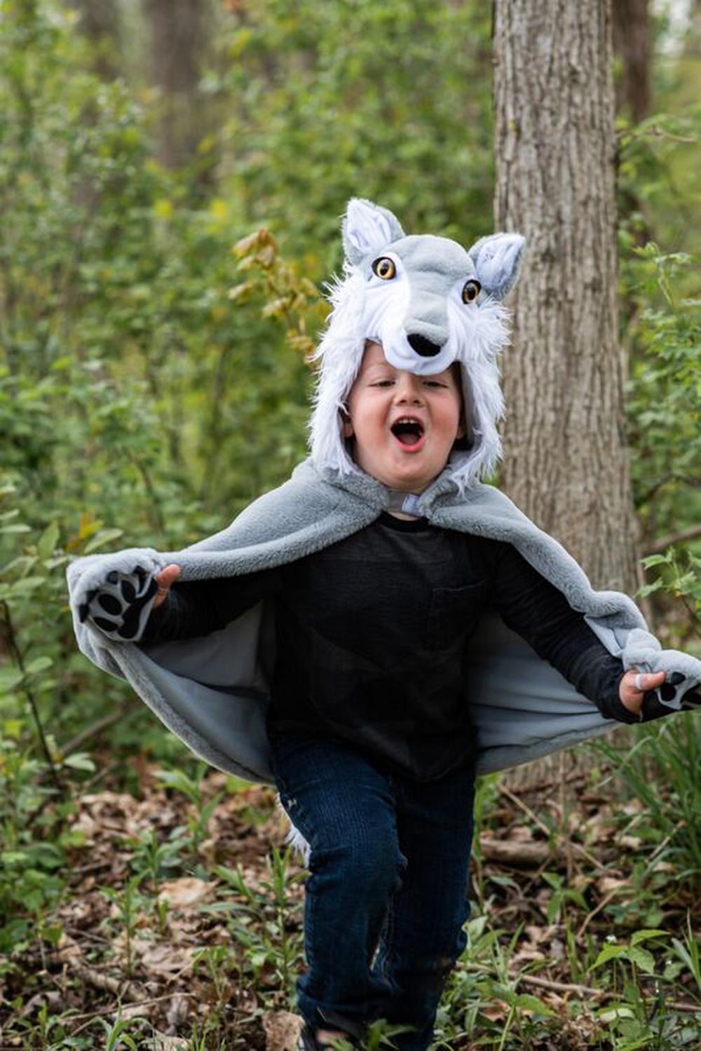 Great Pretenders Woodland Storybook Wolf Cape - Size 4-6 by Great Pretenders - ISBN: 0771877575655