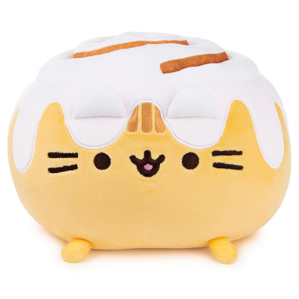 Pusheen The Cat Squisheen Cinnamon Roll Plush Toy 30cm Buy Online 