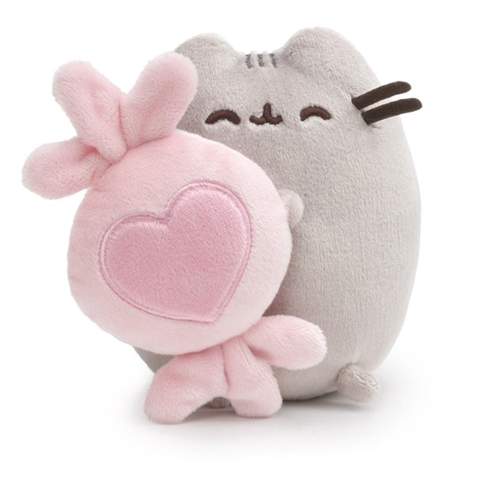 pusheen eating ramen plush