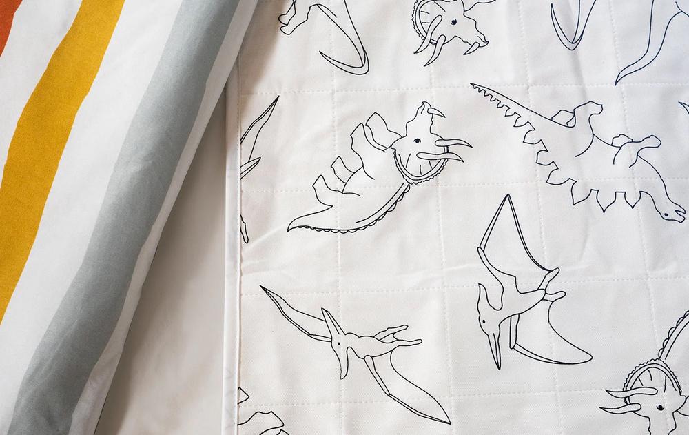 Waterproof Sheet (Dinosaur) - Queen, 0781005396649