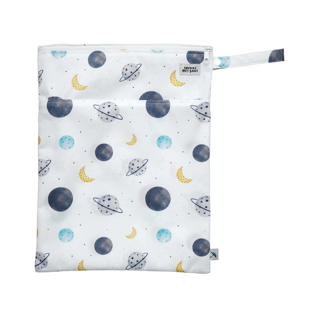 Snazzi Double Pocket Wet Bag (Planets), 0781005396823