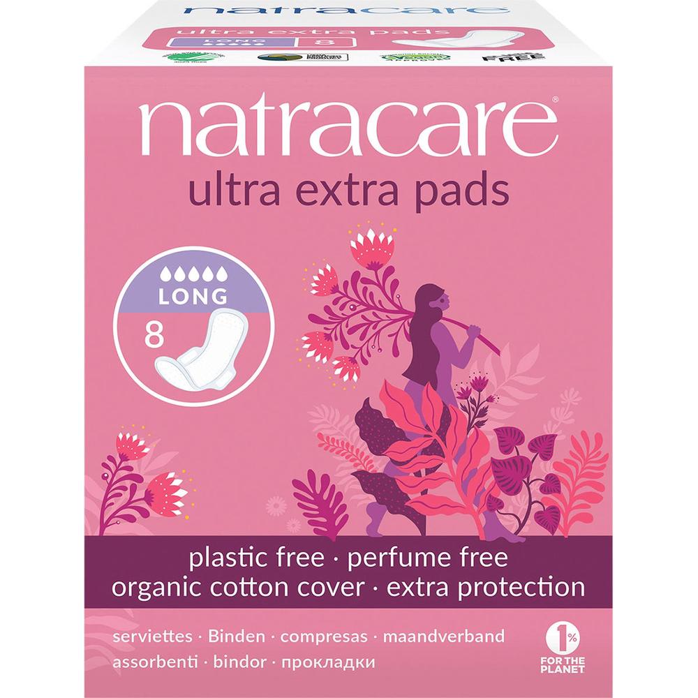 Ultra Extra Pads Long (Wings) 8's, 0782126003201