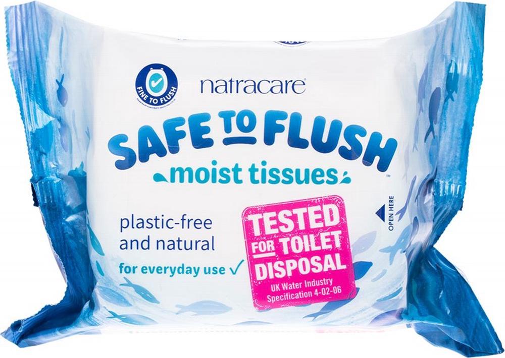 Moist Tissues Safe To Flush, 30 wipes, 0782126203137