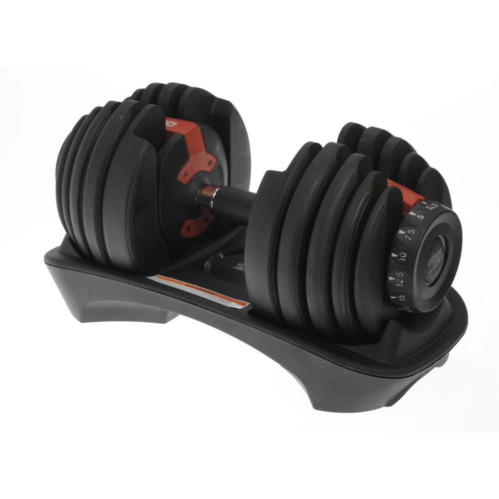 Powertrain Adjustable Dumbbell - 24kg by Powertrain - ISBN: 0787099077259