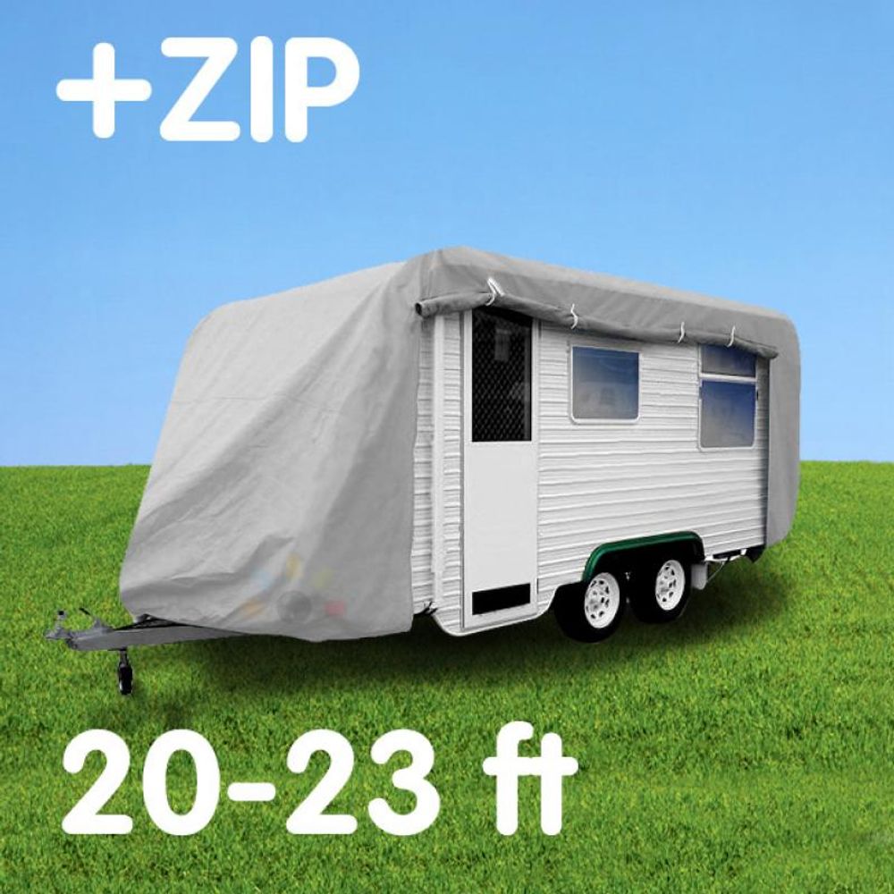 Klika Caravan Cover with Zip - 20-23ft by Klika - ISBN: 0787099081669