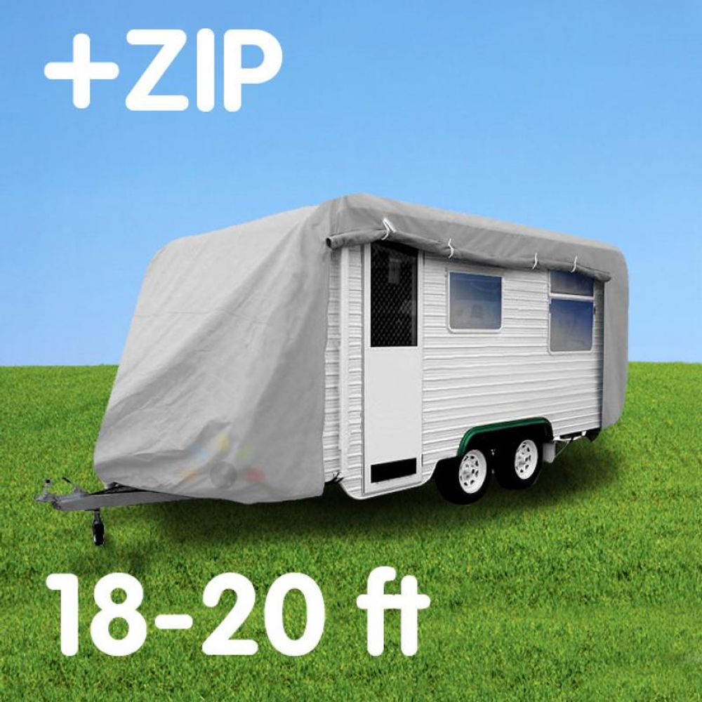 Klika Caravan Cover with Zip - 18-20ft by Klika - ISBN: 0787099082260