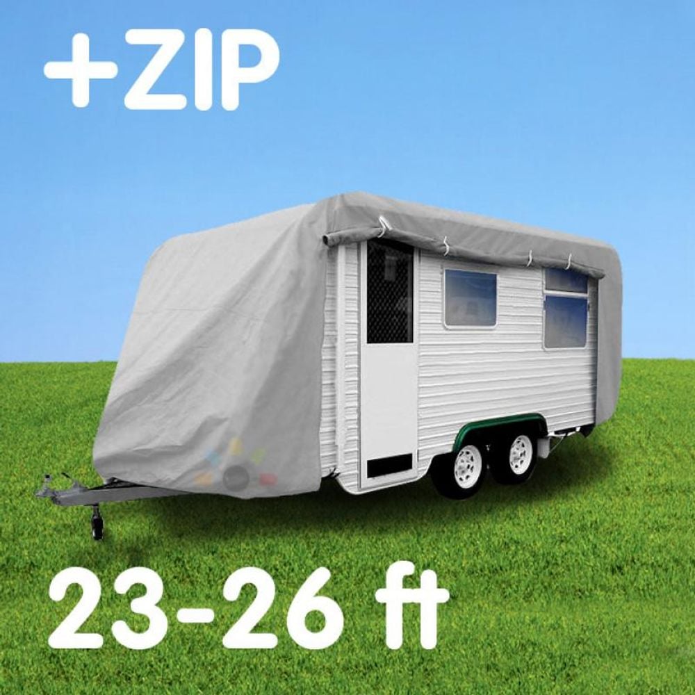 Klika Caravan Cover with Zip - 23-26ft by Klika - ISBN: 0787099083823