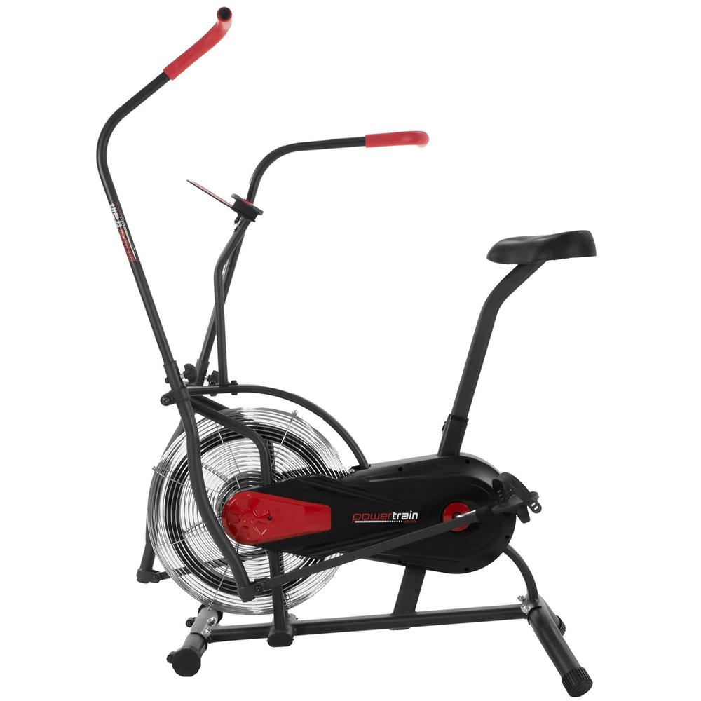 Powertrain Air Resistance Fan Exercise Bike for Cardio Black Buy online at The Nile