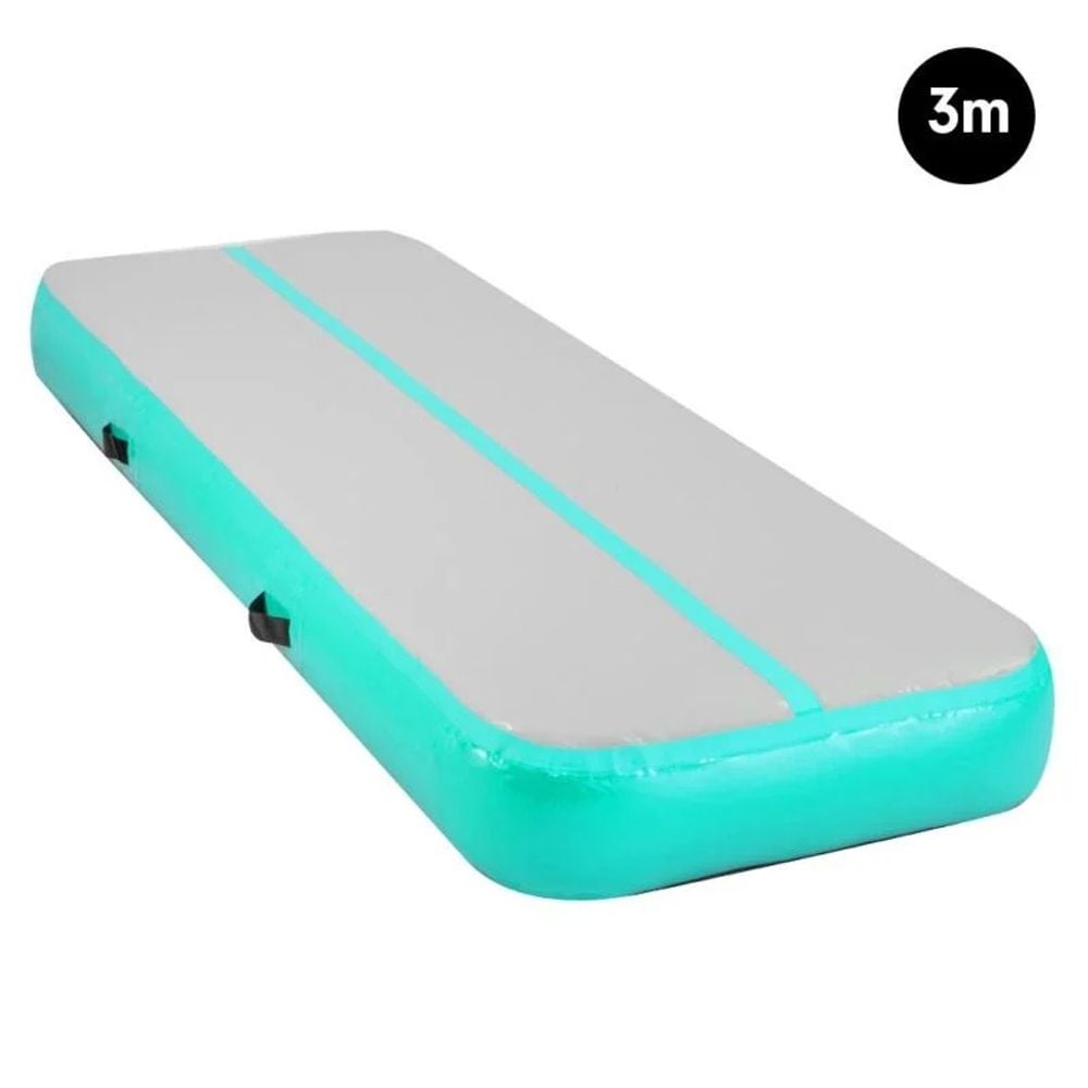 Air Track Inflatable Tumbling Gymnastics Mat (Green) - 3 x 1 Metre by Air Track - ISBN: 0787099883676