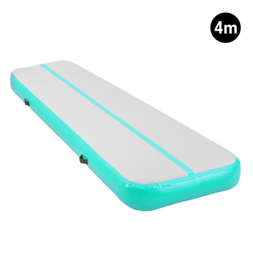 Air Track Inflatable Tumbling Gymnastics Mat (Green) - 4 x 1 Metre by Air Track - ISBN: 0787099883706