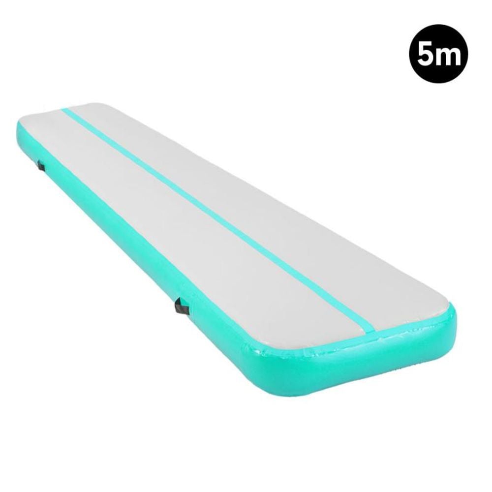 Air Track Inflatable Tumbling Gymnastics Mat (Green) - 5 x 1 Metre by Air Track - ISBN: 0787099883737