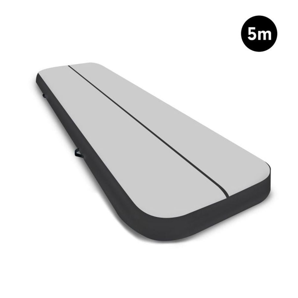 Air Track Inflatable Tumbling Gymnastics Mat (Grey/Black) - 5 x 1 Metre by Air Track - ISBN: 0787099884581