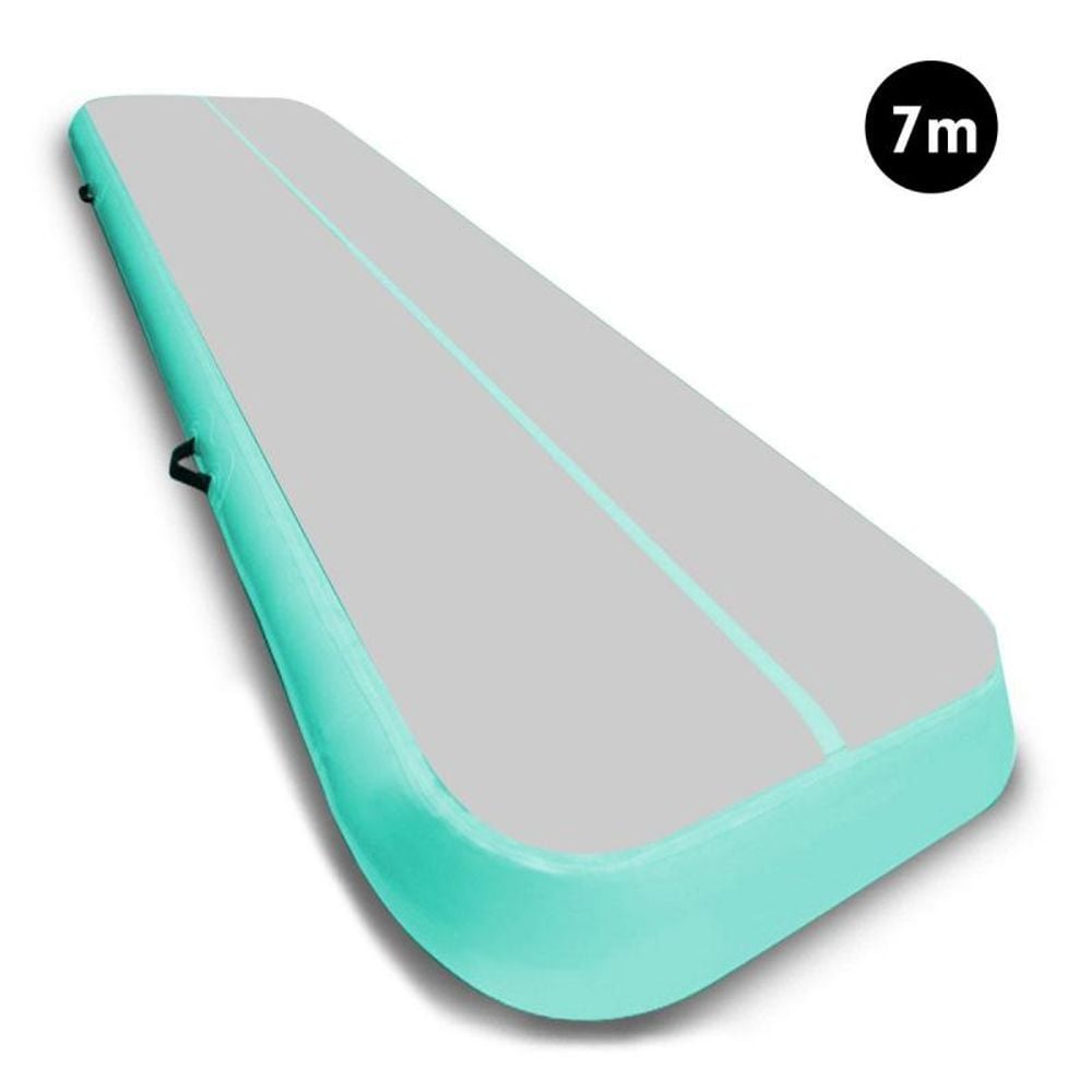 AirTrack Inflatable Tumbling Mat (Grey Green) - 7x1x0.2 Metre by AirTrack - ISBN: 0787099884635