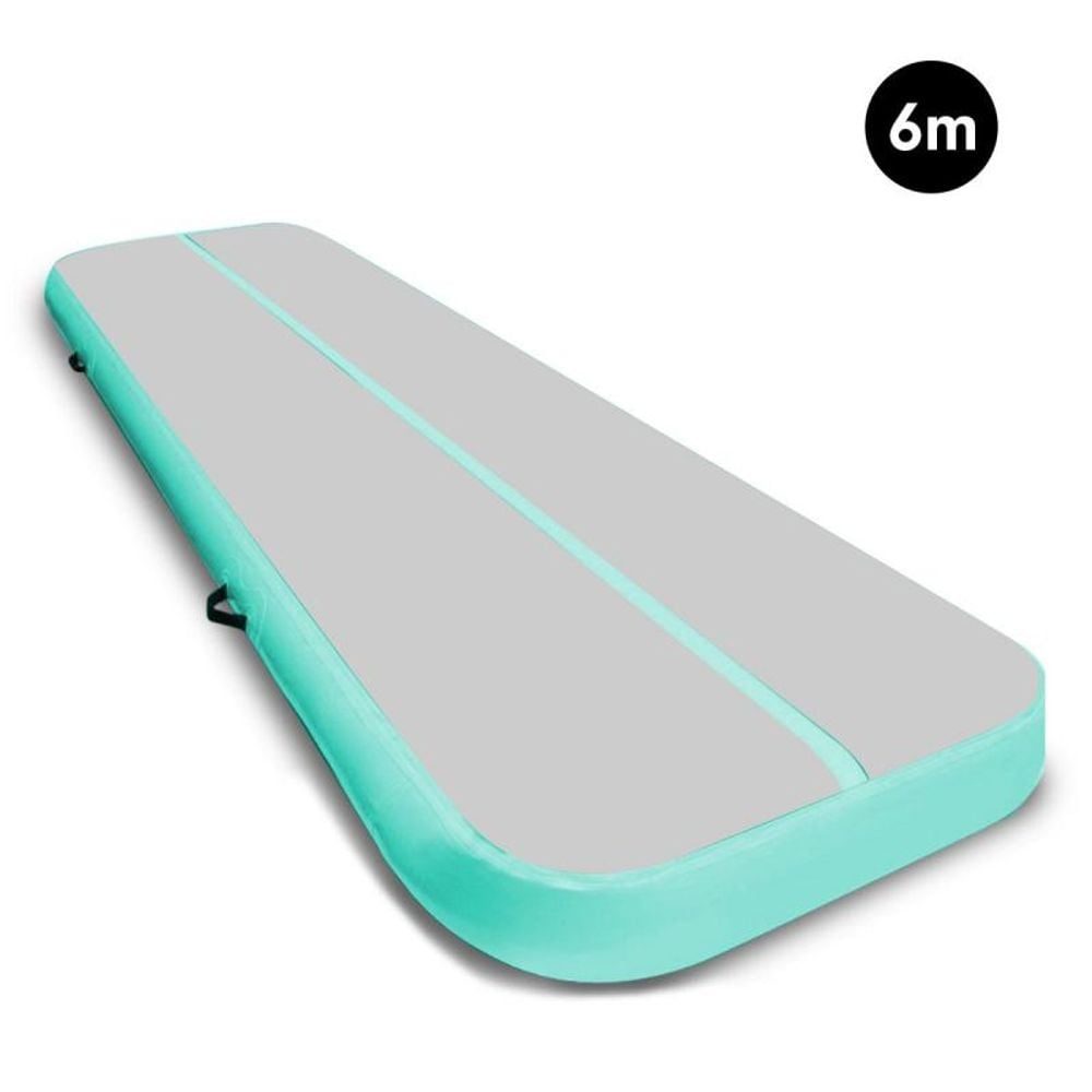 AirTrack Inflatable Tumbling Mat (Grey Green) - 6x2x0.2 Metre by AirTrack - ISBN: 0787099884789