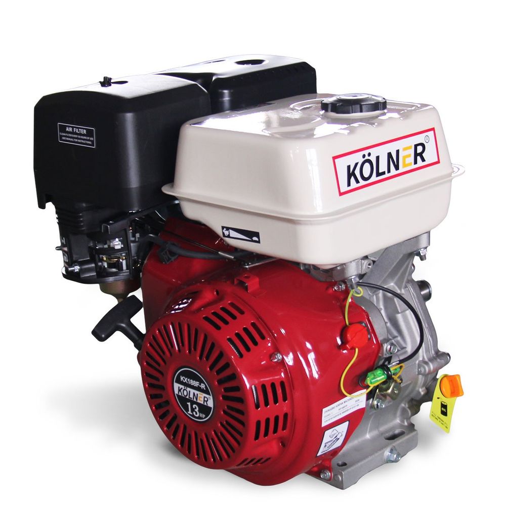 Kolner 13HP Recoil Start 25.4mm Horizontal Key Shaft Q Type Petrol Engine by Kolner - ISBN: 0787099889630