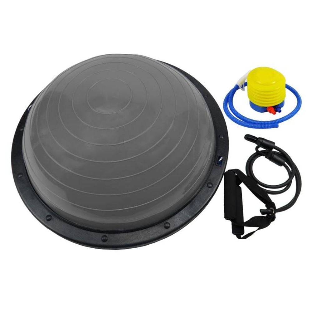 Powertrain Fitness Yoga Ball Workout Balance Trainer (Grey) by Powertrain - ISBN: 0787099891350