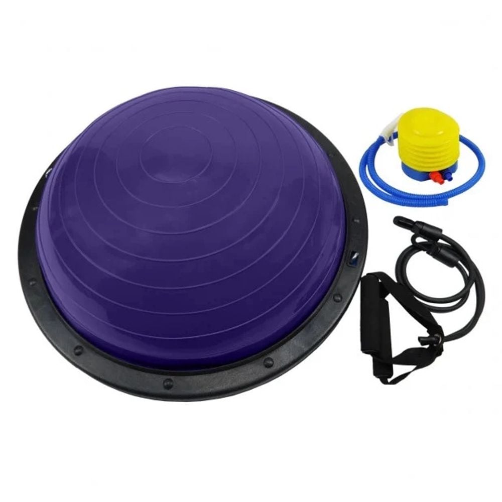 Powertrain Fitness Yoga Ball Workout Balance Trainer (Purple) by Powertrain - ISBN: 0787099891367