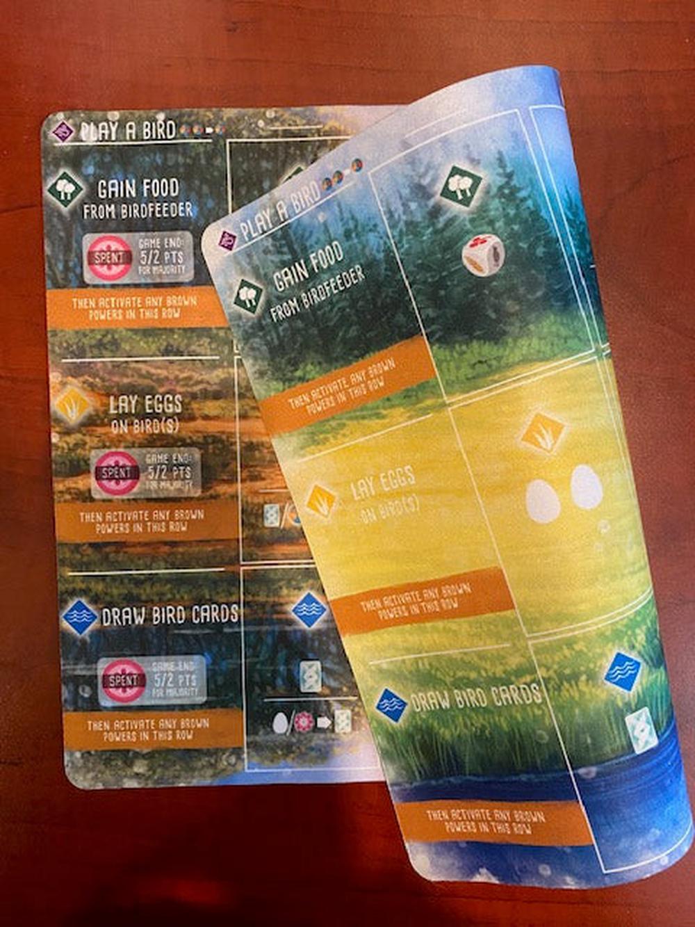 Stonemaier Games Wingspan Natural Double-Sided Rubber Playmat, 0787790448754