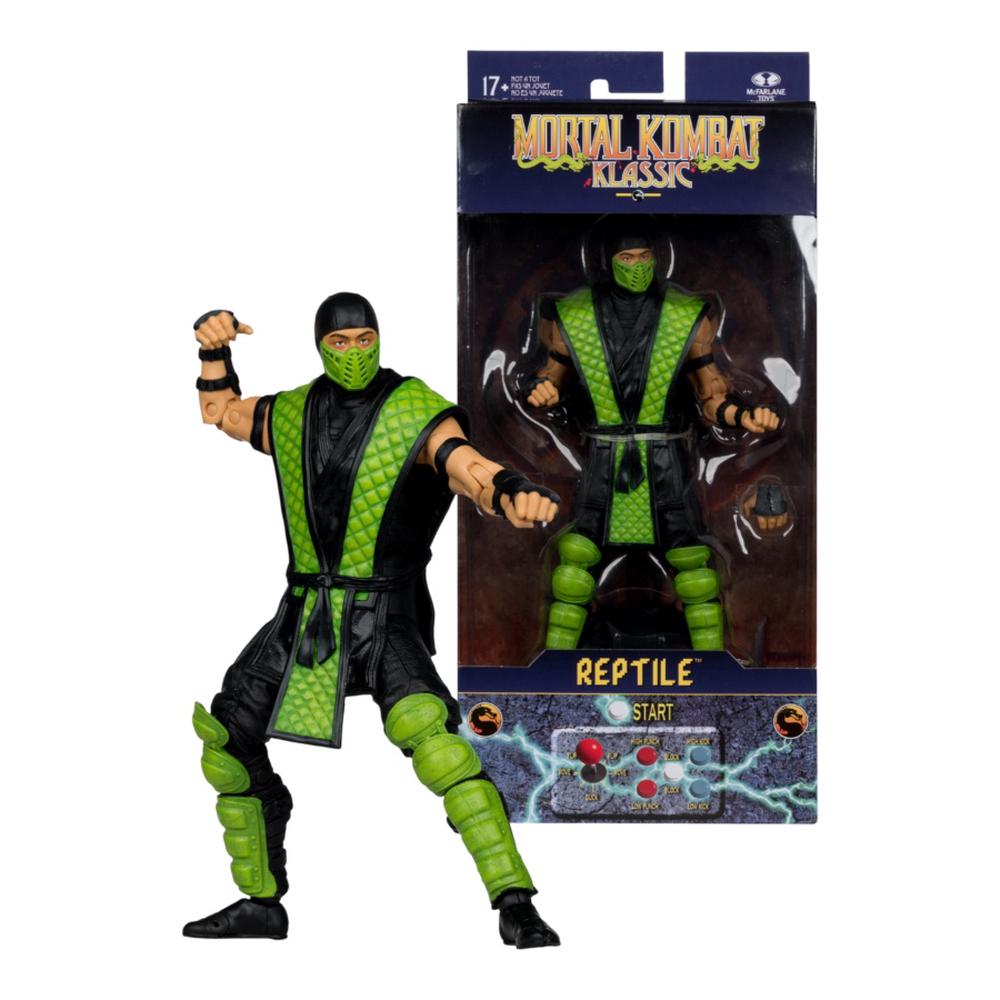 McFarlane Toys Mortal Kombat - Reptile Klassics 7" Figure, 0787926118087