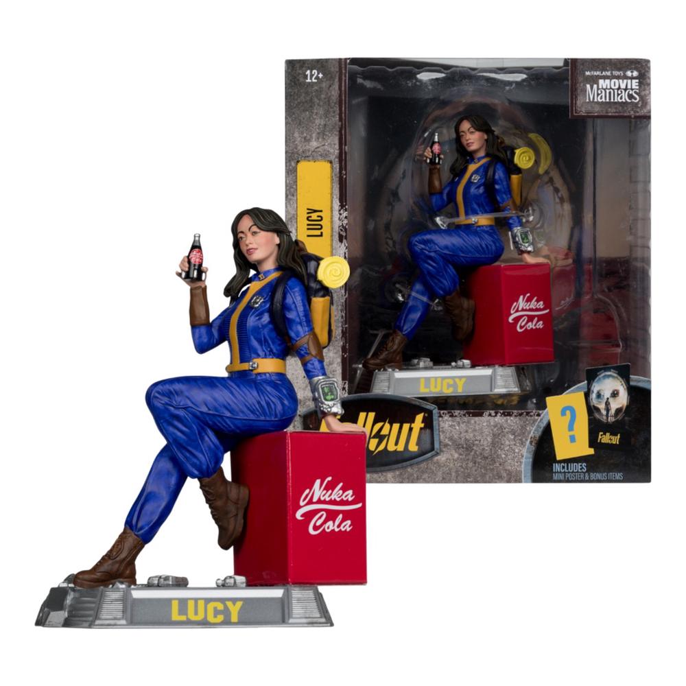 McFarlane Toys Fallout (TV) - Movie Maniacs (Season 2) Lucy 6" Posed Figure, 0787926141283