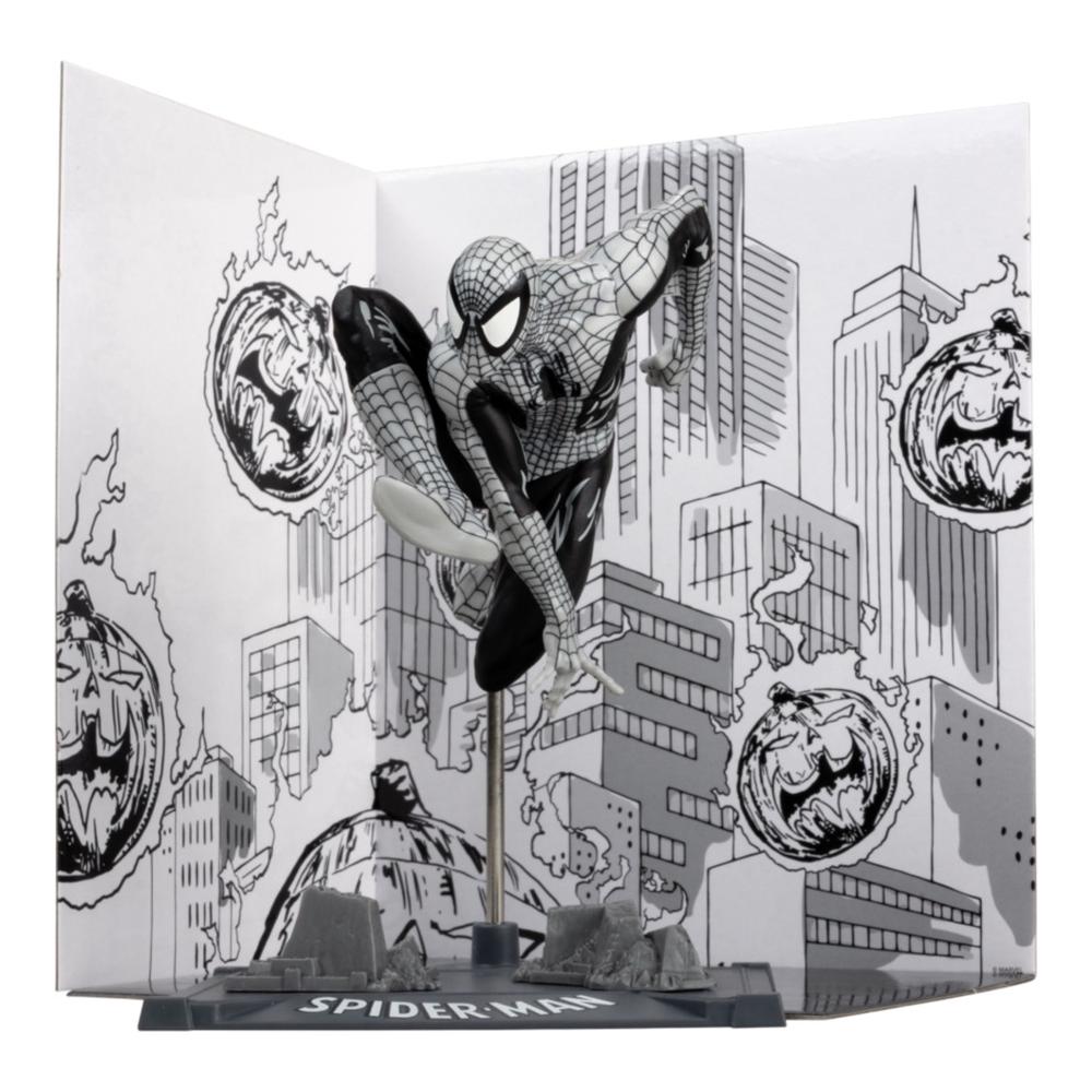 McFarlane Toys Marvel - Spiderman 1:10 Scale Figure : Gold Label], 0787926148299
