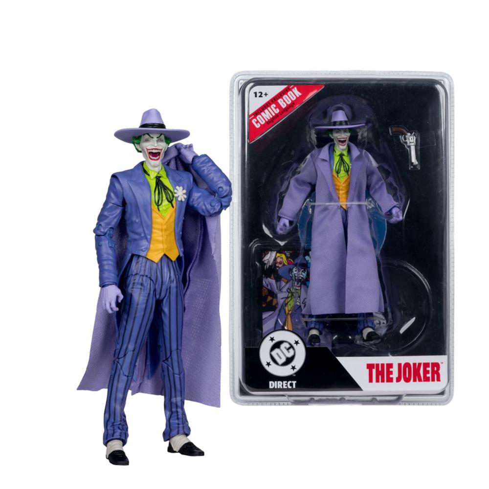McFarlane Toys DC Direct - The Joker (Crisis On Infinite Earths) 7" Figure w/Comic, 0787926158847
