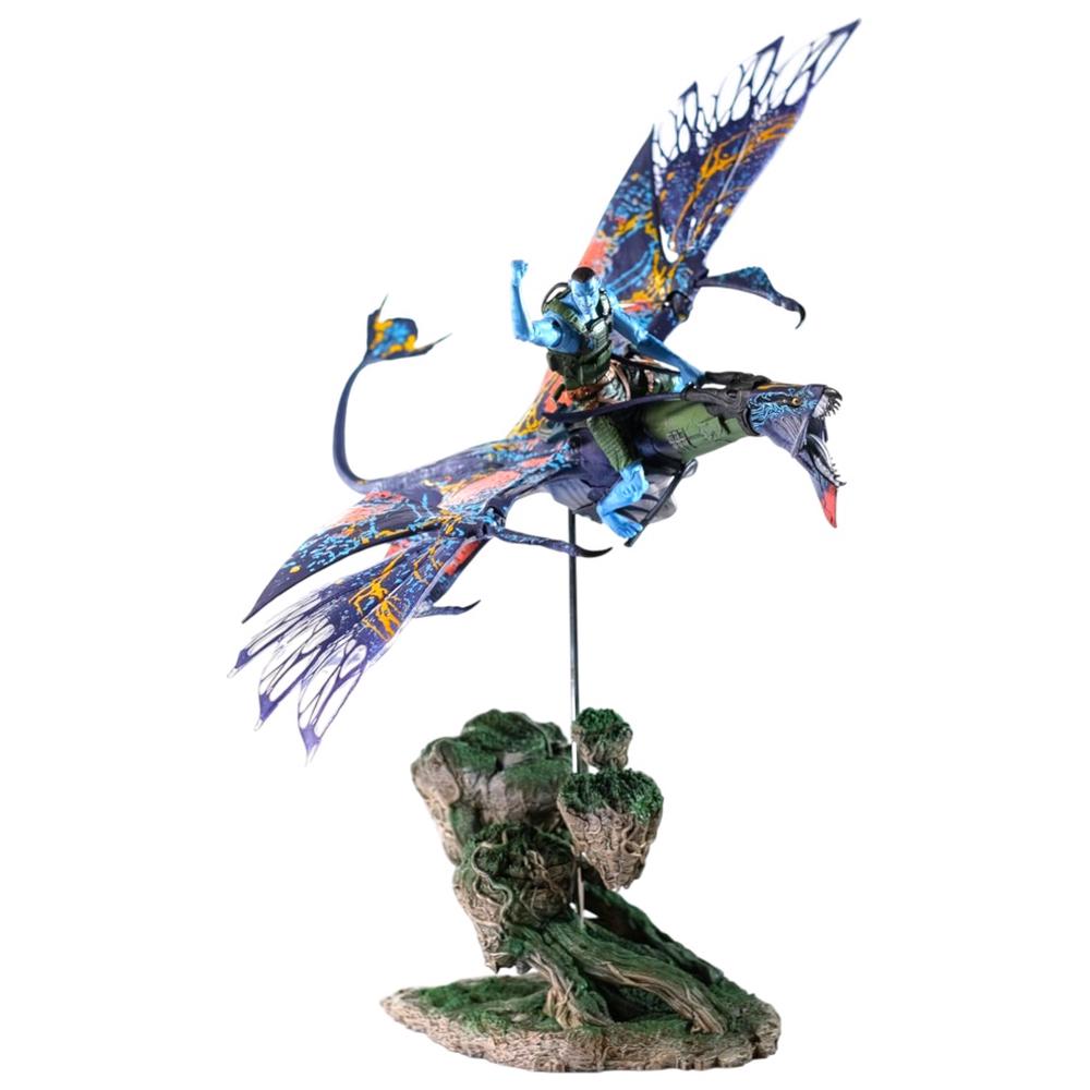 McFarlane Toys Avatar 2 (2022) - Quaritch & Banshee DLX Gold Label Figure (SDCC), 0787926164619
