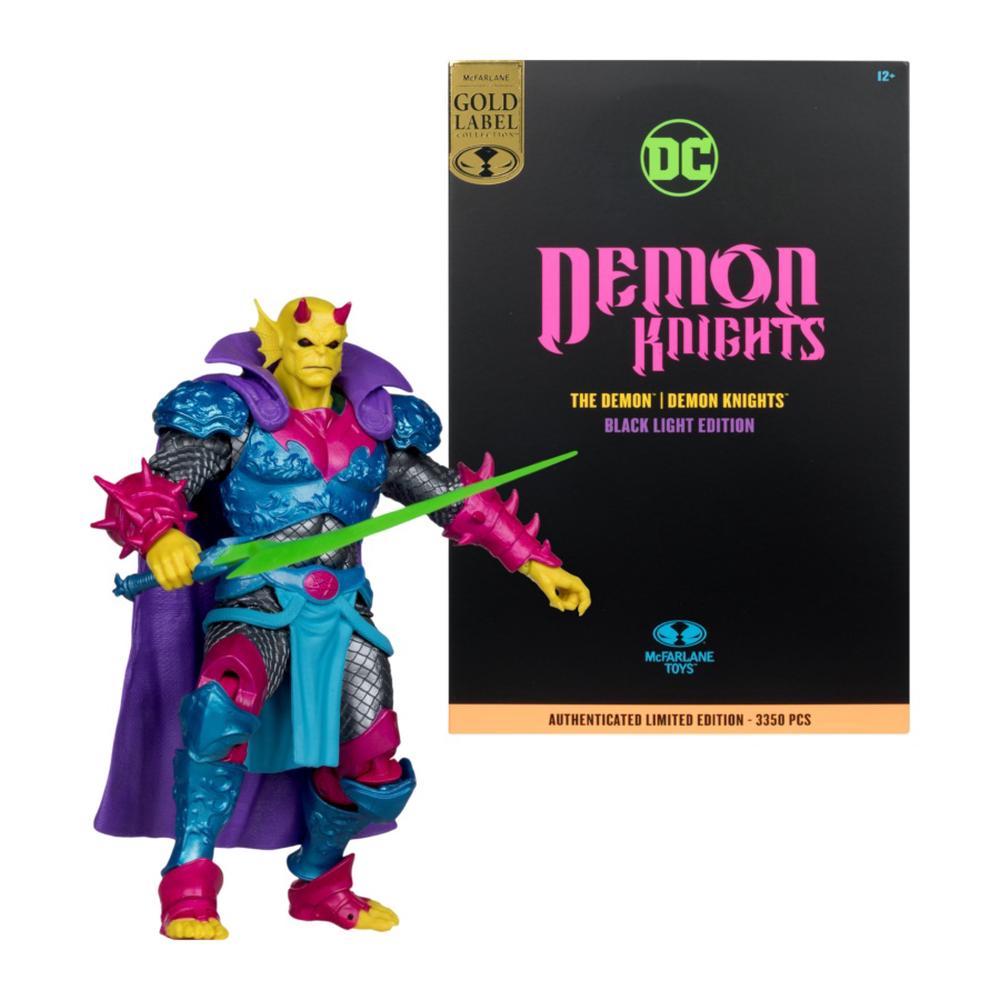 DC - Demon Black Light Gold Label Figure - 7 Inch, 0787926172072
