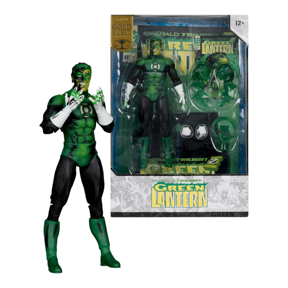 McFarlane Toys DC Multiverse - Green Lantern Emerald Twilight (Gold Label) 7" Cover Recreations Figure, 0787926173468