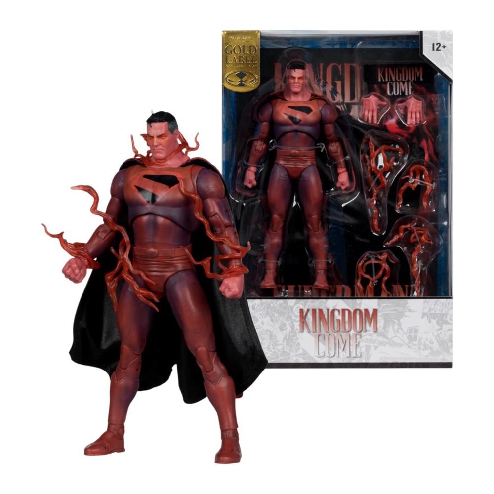 McFarlane Toys DC Multiverse - Superman Cover Recreations (Kingdom Come) (Gold Label) Figure - 7 Inches, 0787926173475
