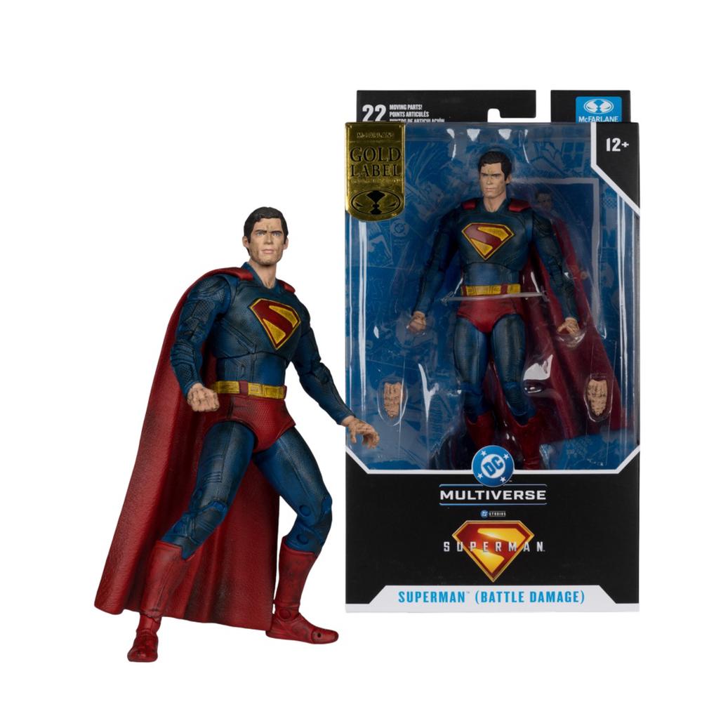 McFarlane Toys Superman (2025) - Superman (Battle Damage) Gold Label Figure - 7 Inch by McFarlane Toys - ISBN: 0787926174489