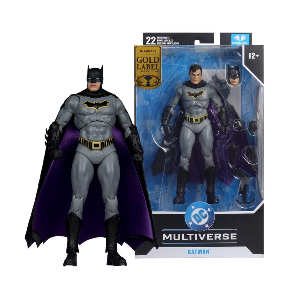 McFarlane Toys DC Multiverse - Batman Rebirth #1 (Gold Label) 7" Figure, 0787926177091