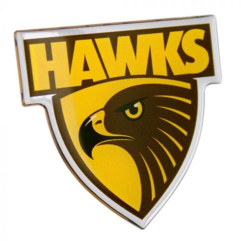 Fan Emblems AFL: Hawthorn Hawks Logo Decal, 0793052124755