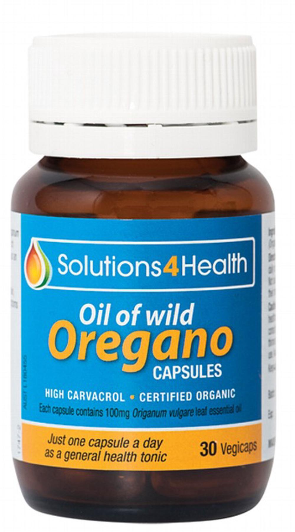 Oil Of Wild Oregano Vegecaps, 30 Caps, 0793573031747