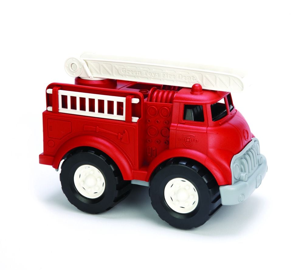 Green Toys Fire Truck with Ladder by Green Toys - ISBN: 0793573685858