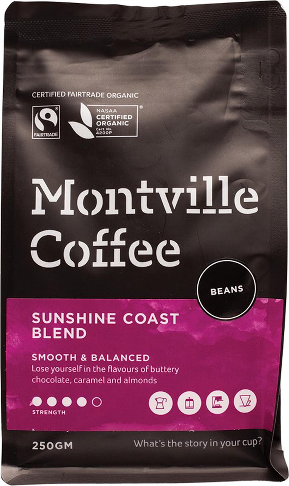 Coffee Beans (Sunshine Coast Blend) - 250g, 0793573721648