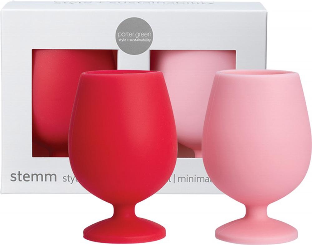 Silicone Wine Glass Set (2 Styles)