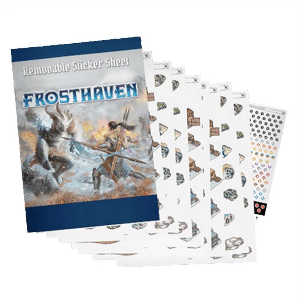 Cephalofair Games Frosthaven - Removable Stickers by Cephalofair Games - ISBN: 0793888539402