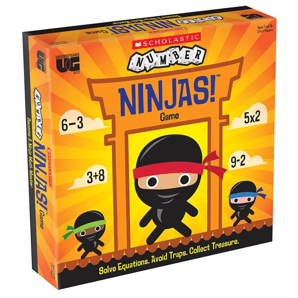 Scholastic Number Ninjas Board Game | Buy online at The Nile