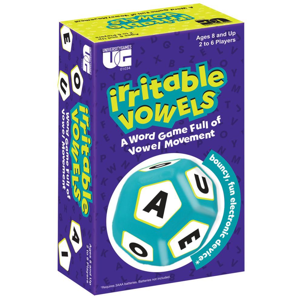 University Games Irritable Vowels, 0794764010343