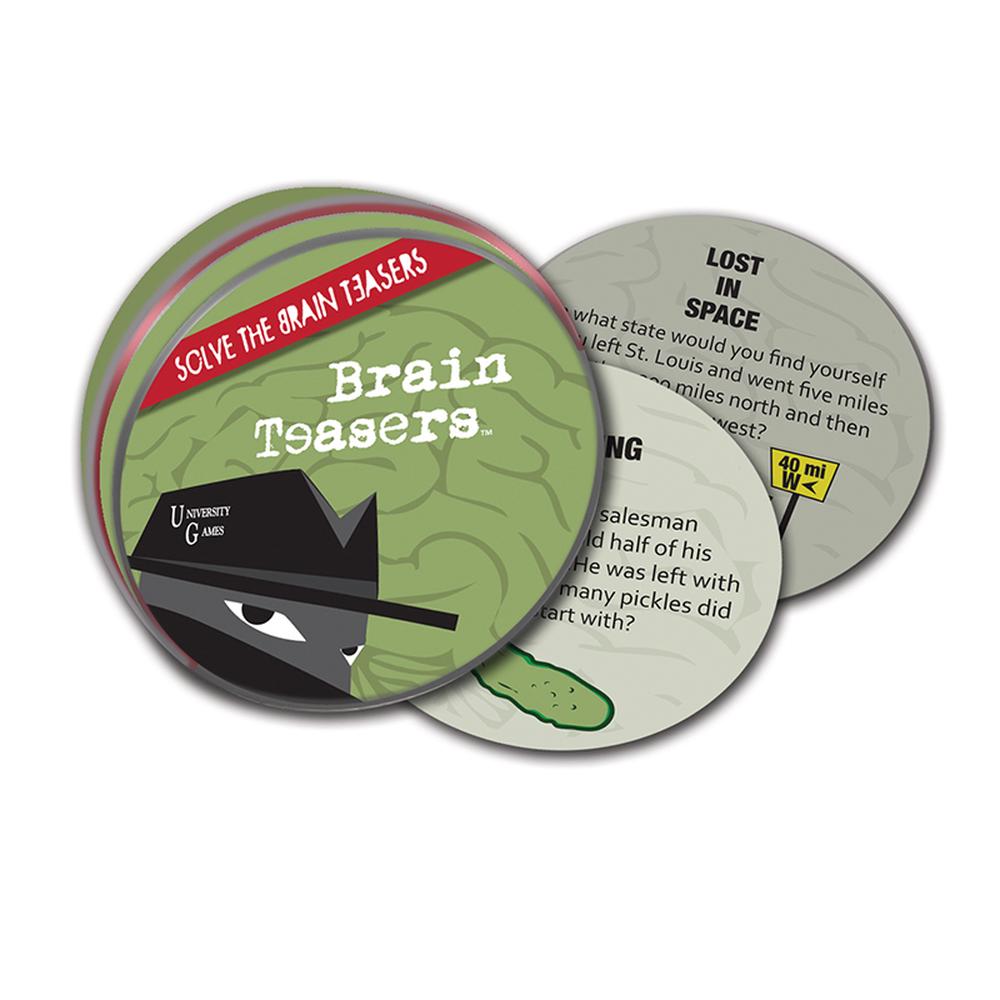 University Games Brain Teasers Game Buy online at The Nile