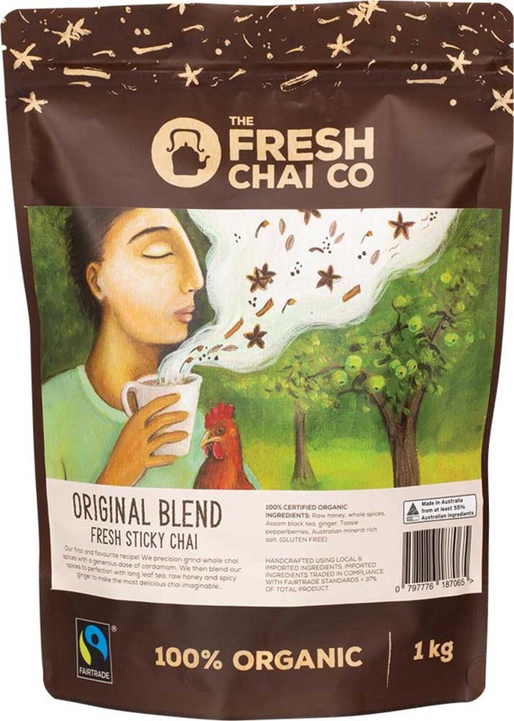 Original Blend (Fresh Sticky Chai) - 1kg, 0797776187065