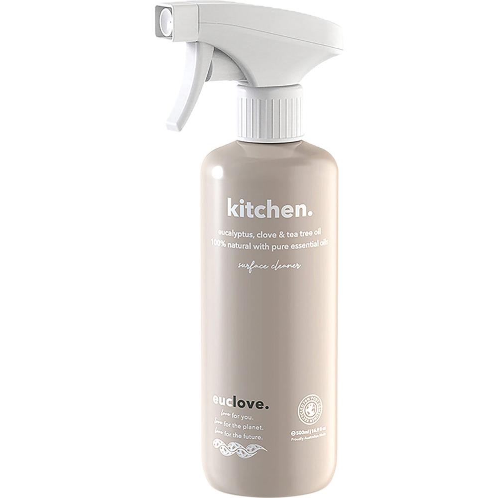 Kitchen Cleaner (Eucalyptus, Clove & Tea Tree) - 500mL, 0797776418275