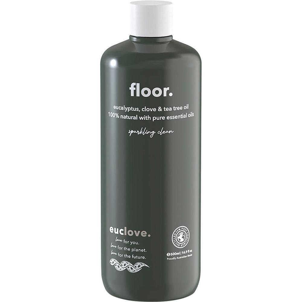 Floor Cleaner (Eucalyptus, Clove & Tea Tree) - 500mL, 0797776418367