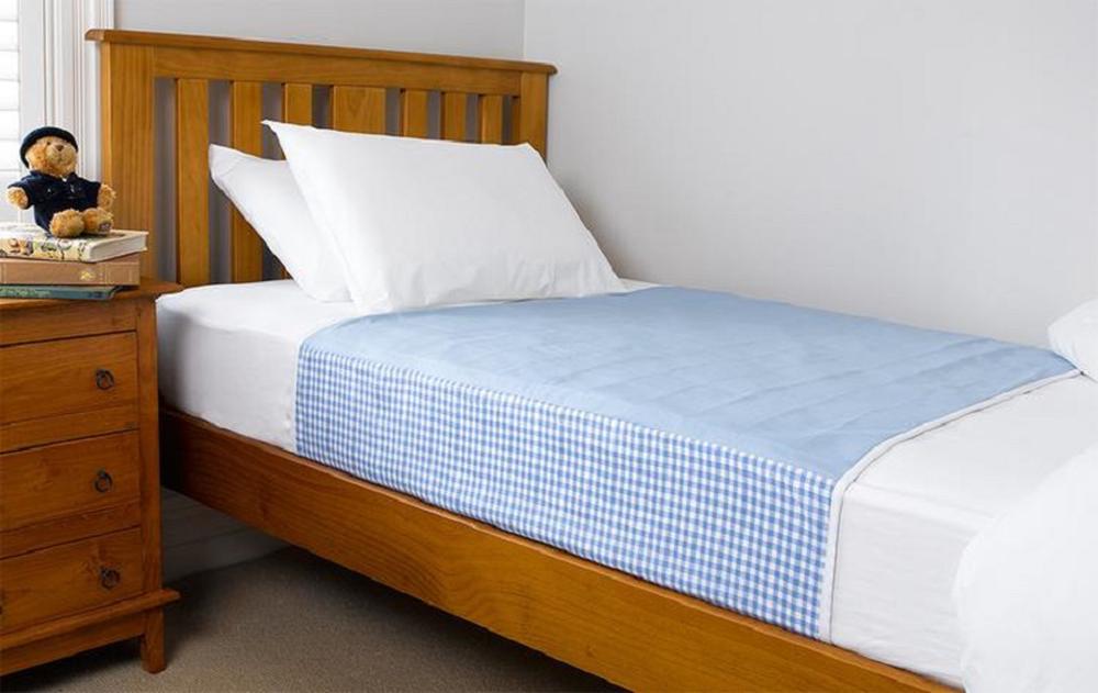 Bed Pad With Wings (Blue), 0799439138070