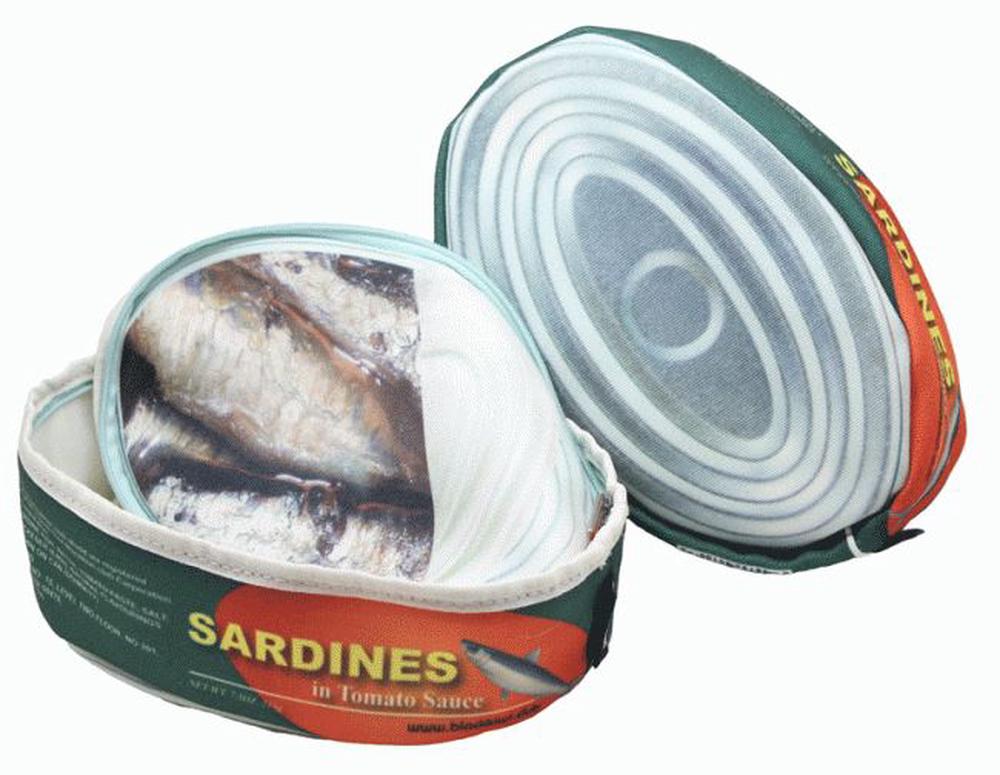 Scribbla Tin Of Sardines Pencil Case, 0799439585584