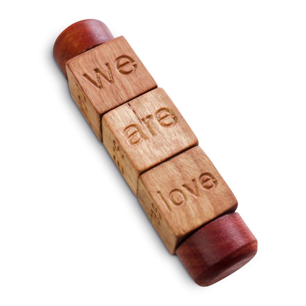 In-Wood Wooden Mindfulness Spindle, 0799439585607