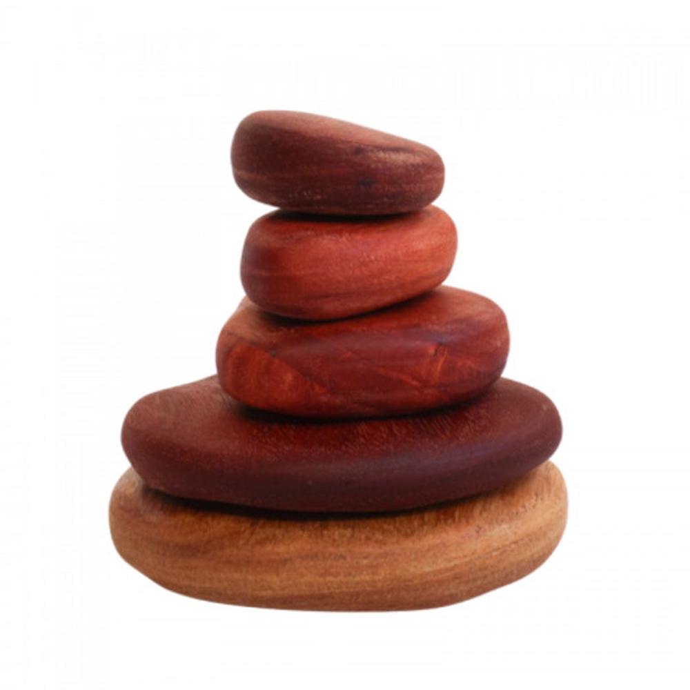 In-Wood Wooden Stacking Stones, 5 Pieces, 0799439585683